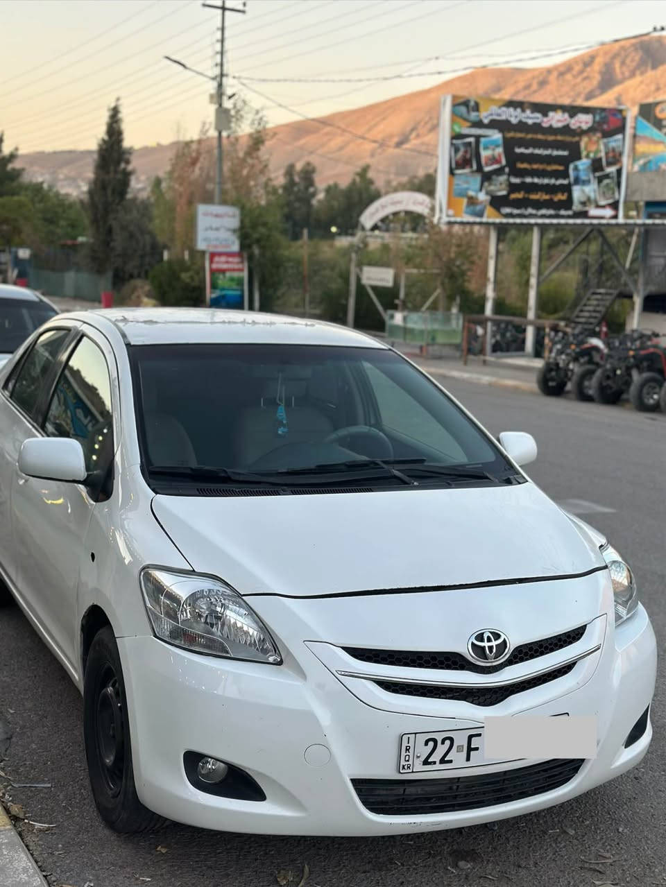 تویوتا یارس مۆدیل ٢٠٠٨ 
سەنەوی تا ٢٠٣٠ تازەیە بە ناوی خۆمانە
سەیارەکە زۆر پاکە ٣ پارچەی بۆیاخە بی دەعم و لیدراوی قورس گیر مەکینە تەبردید بە شەرت 
شوین:سلیمانی 
ژ.م /. *********** دخان, السليمانية
