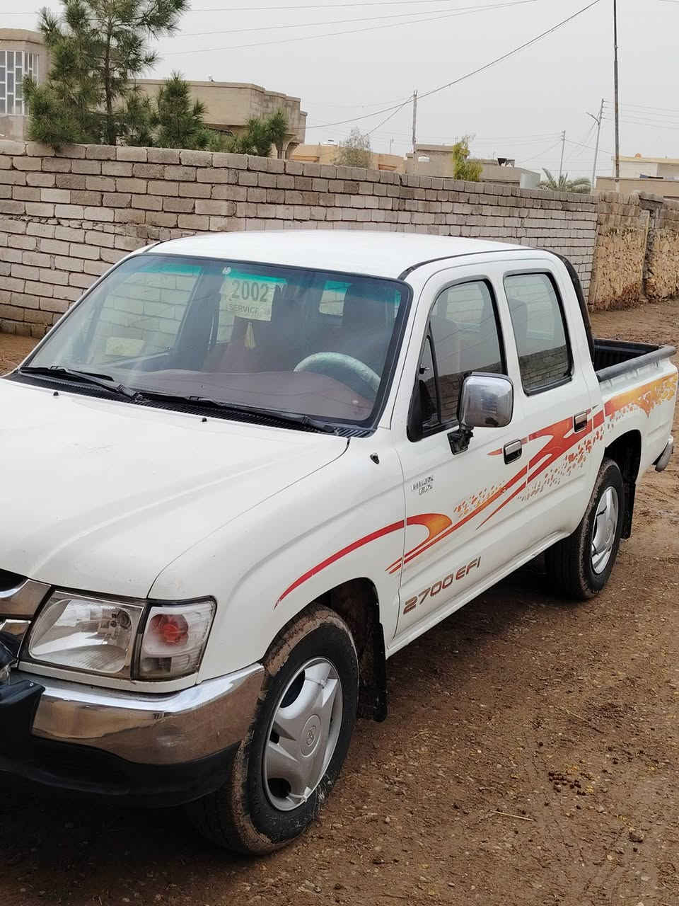 اسلام عليكم بيكم 2002
نضيفه حيل سيارة مال جناي 
مابيها اي ضرر 
السعر 135 بيها مجال بسيط 
تفاصيل اخره اتصل على الرقام 
***********
***********
