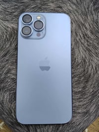 ايفون 13برو ماكس لون بحري جديد بمعنا لكلمه لجهاز دبل خط مكفول وتر بروف...