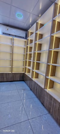 عمارة ميسان • مكاتب استقبال • خشب MDF تركي