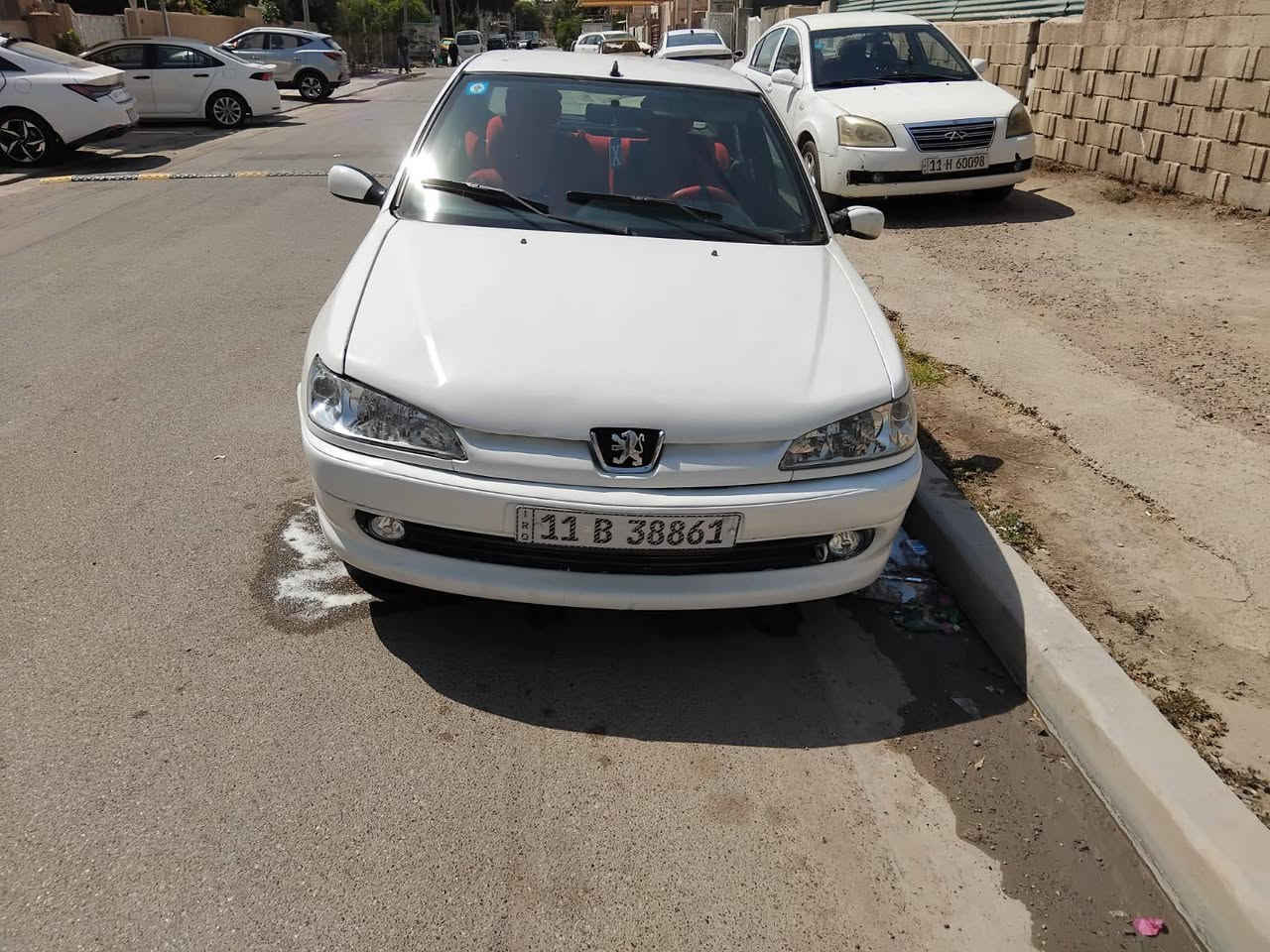 سلام عليكم
بيجو 306 رقم بغداد بأسمي سيارة نضيفه كير مكينه وصدر تبريد تدفئه مصبوغه حزام للجماليه دواخل السياره نضيفه 
السعر 38 $
بيها مجال بسيط 
المكان بغداد زيونه
الرقم ***********
