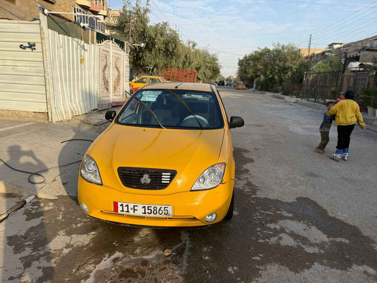 طيبه 2015 للبيع سياره كفاله عده تبديل بنيد بدون دواخل سياره دينار متصرف عليها شرط التحويل للاستفسار *********** مكاني بغداد العبيدي
