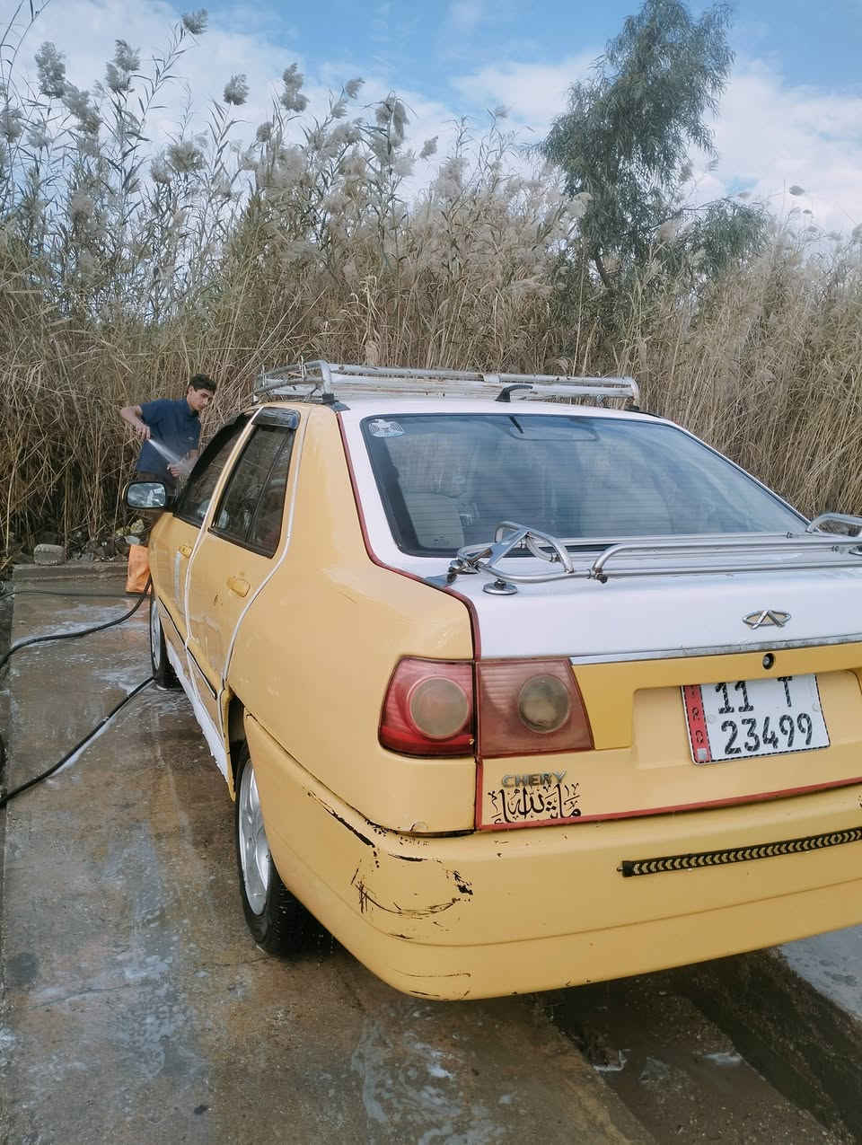 شيري كوين_كير ومحرك كورلا نحلة_2010 سيارة بااسمي رقم انكليزي_بغداد/ سيارة جاهزة وكاملة كبل للشارع مابيهة اي نقص  السعر 32$ وبيهة مجال
رقم الهاتف 📞 *********** اتصل وتدلل (متواجد واتساب هم).....مكان السيارة (كربلاء_الحسينية) مصفرة غرامات هم
