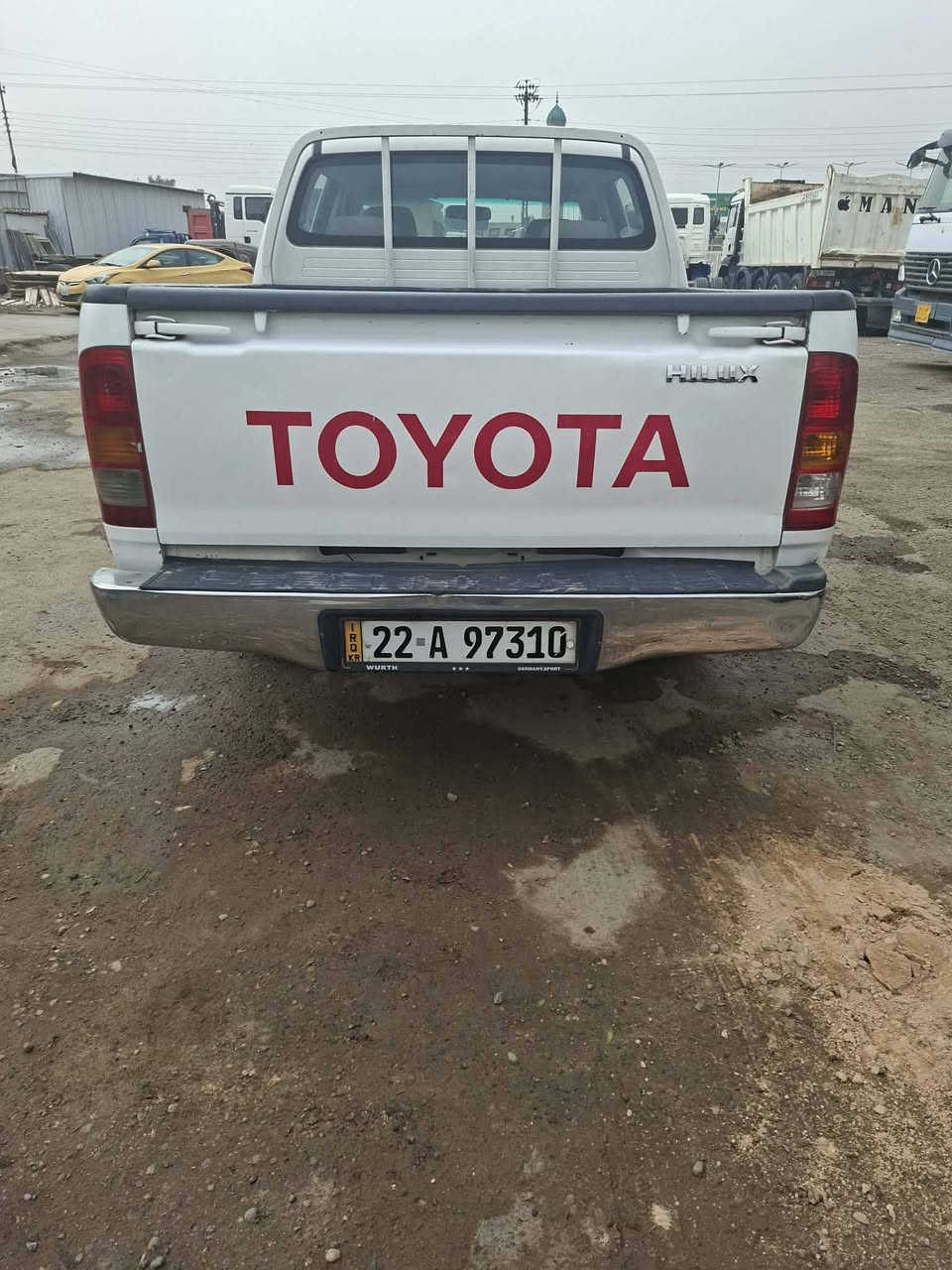 للبيع هايلوكس موديل 2011 
رقم اربيل راعيهه شرعي بغداد شرط تحويل كير عادي سياره كفاله عامه 
سعر سياره 152وبيها مجال 
***********
