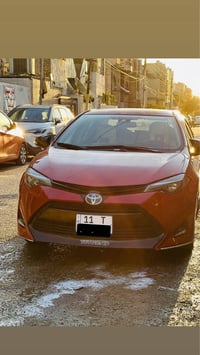 كورلا2017وارد كندي  حادثها صندوك وباب السايق امبدل أصلي فقط  محرك كير ...