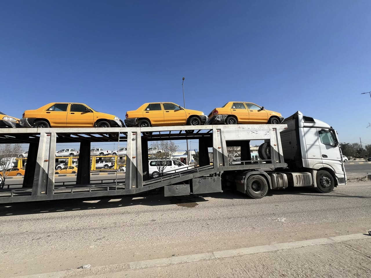 السلام عليكم 
تعلن شركه سالم علاوي لتجاره السايبات 
الوكيل الحصري في الديوانيه لشركه سايبا 
اول وجبه ٢٠٢٦ الجديد 
استلام اليوم / 2026/1/8
لون اصفر 
سايبا موديل ٢٠٢٦ زيرو Zero 
شاشه كامره 
السعر مرقم مع الغاز والوحات / ١٢ مليون و ٥٠٠ الف دينار عراقي 
رقم الهاتف / ***********
رقم الهاتف / ***********
العنوان / ديوانيه / منطقه المعارض / معرض نور الايمان 
نتعامل بلنقد فقط 
شرفونا 🌷.
