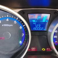 توسان ١٣ خليجي قطعتين صبغ قطعة تبديل بدون حادث كير ومكينة بلاد  بغداد ...