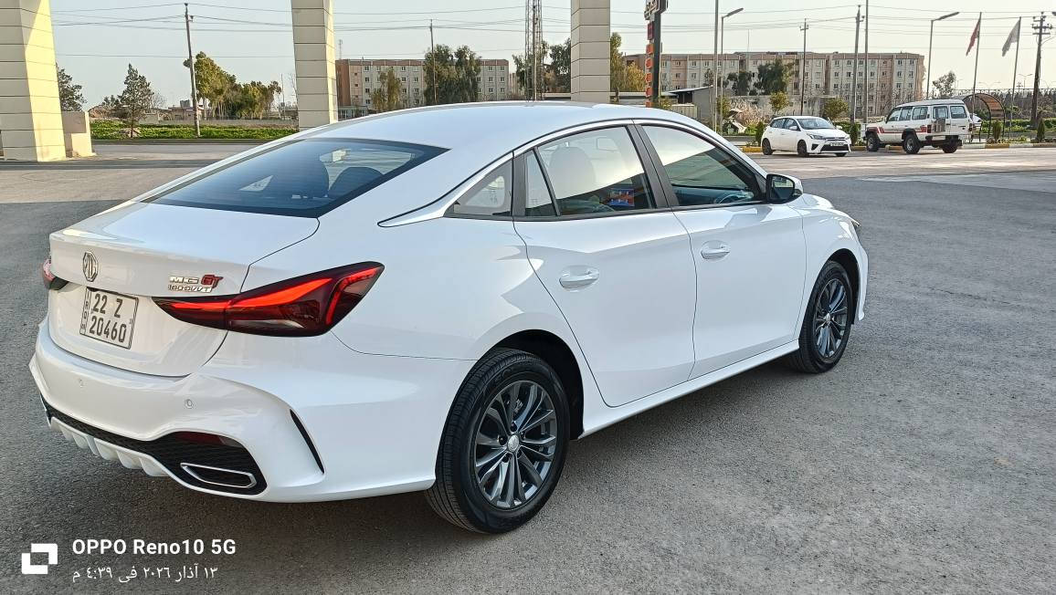 MG GT 
Model 2025
Mobile 📲 ***********
***********
بئ سلايت 
ته نها 1700 كيلومتر رؤيشتووه 
بؤياغ ته نك هيچى پيوه نيه 
مواصفات 
بصمة 🫆 
شاشه گه وره 
گيچ الكترونى 
بريك بصمة 
أوتو هولد 
لايت ليد و زينون 
بگ لايت ليد 
سوكان ڤوليوم 
تعديل سرعة 
كوشن جلد دوو ره نگ 
ويل كروم 
Apple car play 
سعر 113$ مجال 
شوين هه ولير أربيل, العراق
