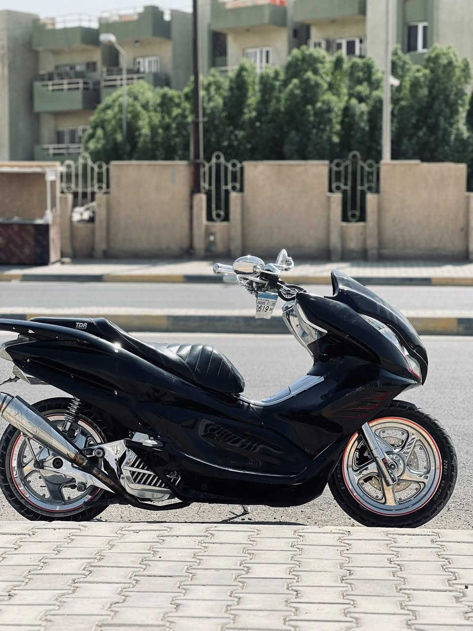 دراجة PCX جيل اول 2016 دراجة رياضي الدراجة مكفوله للتواصل *********** العنوان واسط الكوت.                    السعر. (مليونين او نص)
