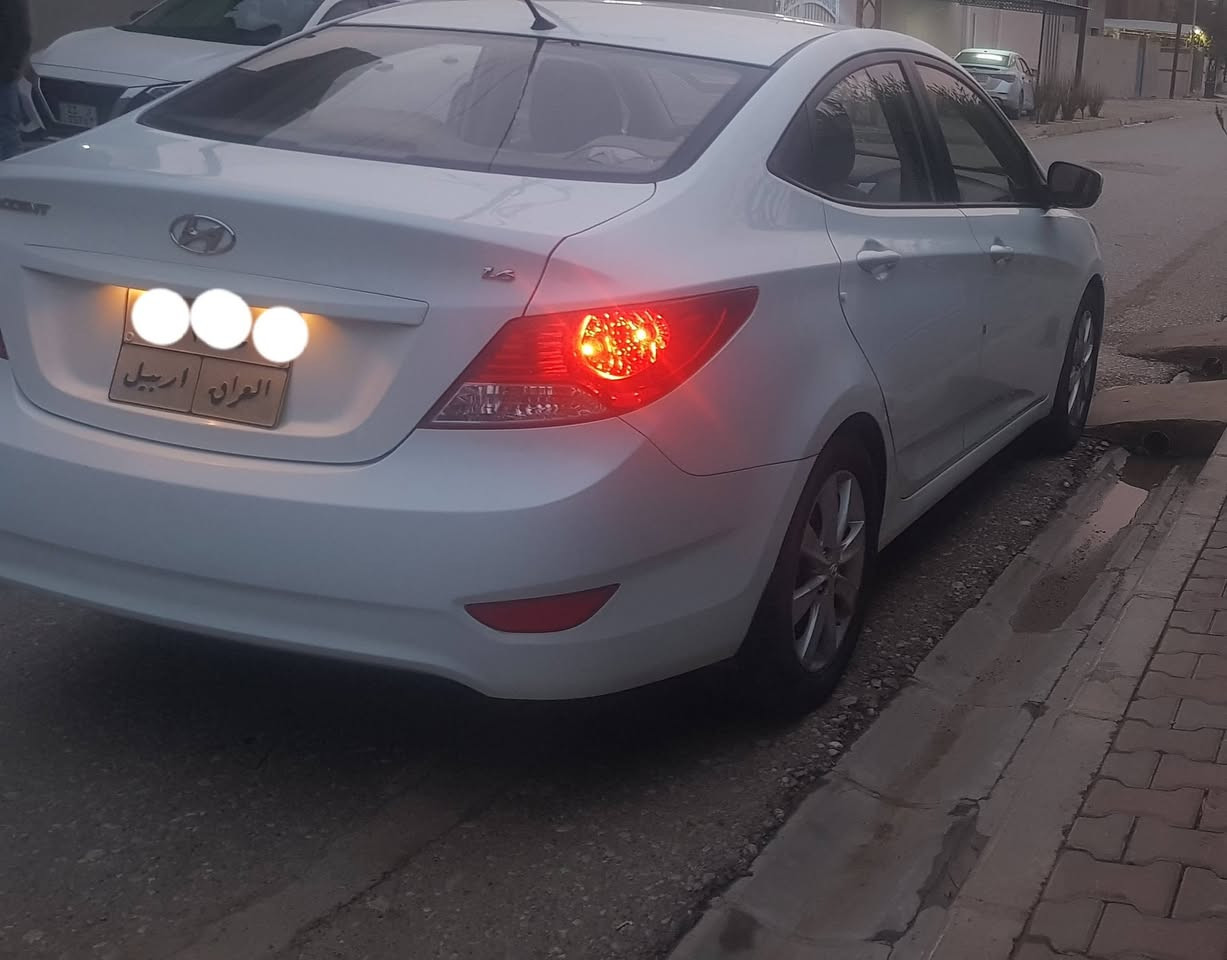 بسم الله الرحمن الرحيم
هيونداي اكسنت ٢٠١٤ خليجي محرك ١٦ رقم اربيل  السيارة بدون صبغ وتبديل وحالوب فقط تعديل بارد بكد ٤ اصابع بهلال خلفي  به ماشية ٦٦ كم حقيقي وبشرط فحص به كابون بنزين/ كركوك ABS سويج شخاطة عدد ٢ وكتلوكات الشركة به   واشاير بمري  لايت امامي زنون + ليد  نهاري ٤ اطارات + بطارية جديد مشدود علية السيارة بوضع وكالة كير + محرك ممفتوح ايد وحدة من الشركة تحكمات استيرن ونظام ايكو + كمفروت لصرف الوقود و الاسبير والعدة مامستعمل وغير نازل 

مكان السيارة / كركوك - حي الاسرى 
للتواصل 
 ***********  + واتساب 
*********** + واتساب
