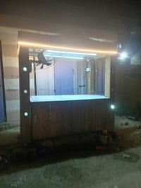 عربانة كبيرة • مغلفة بورسلين • كهربائيات مخفية