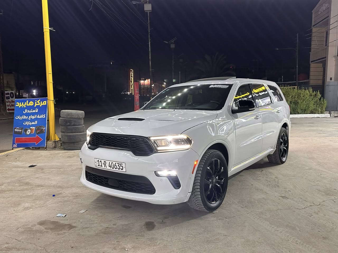 دورنكو 2021 سياره فول اعلى فئه 
R/T max 
مكينه 5700 8V
ماشيه 7 الف 
كشن VIP
فتحه 
باب خلفي كهرباء
كامره 
رادارات 
تحكمات ستيرن 
تدفئه تبريد كشن 
تدفئه ستيرن 
ويل كب
شفتات بلستيرن 
وباقي مواصفات فوول
مكان السياره بغداد حي الخضراء 
السعر 375 وبيها مجال
***********
