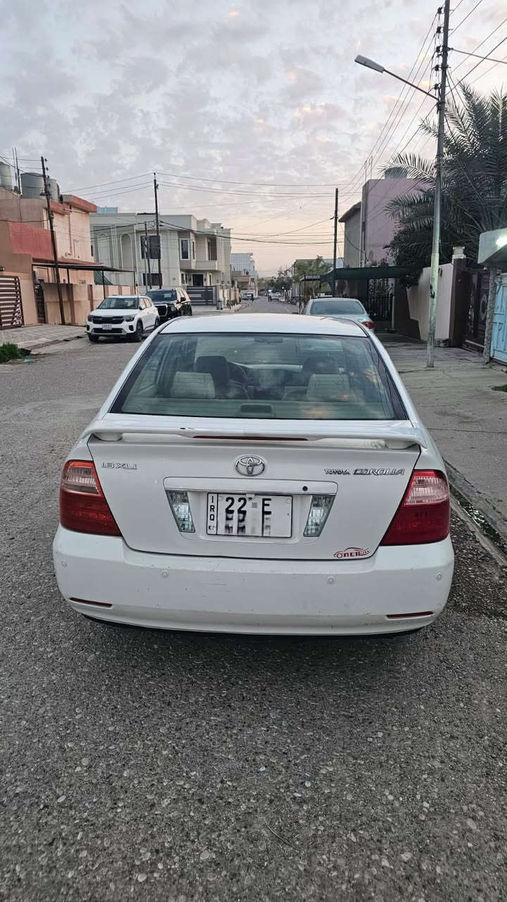 سلام عليكم كورلا نحله موديل 2007 سياره حلوه وجاهزه مابيه نقص صبغ بنيد + هلالات خلفيه  سياره جاهزه من كلشي كير محرك سنويه لل 2028 دفتر بانزين بيها مكاني كركوك 
*********** 
*********** 
سعر 88 بي مجال 
تشوفها غاليه اعبر المنشور بكلمه طيبه
