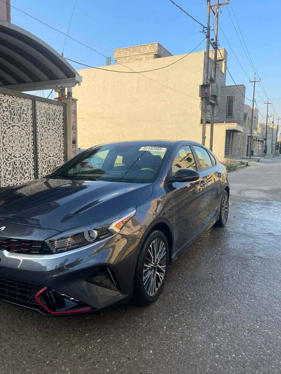 السلام عليكم 
كيا فورتي  جي تي لاين
موديل  2023
منفيس 
محرك وكير شرط 
محرك 20 دوش 
ماشيه 8 الف  مايل 
ضرر تعديل بارد بجاملغ الخلفي ع كد شبرين بدون دواخل شرط وبدون ايرباك وبدون صبغ 
ضرر امريكا مرفق مع الصور 
السعر 162$ وبيها مجال 
🛑***********
