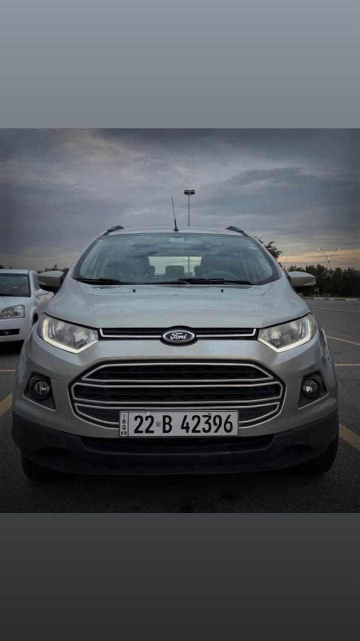 🚗 للبيع: فورد ايكو سبورت 2015 🚗

✔️ صبغ نظيف
✔️ فول مواصفات
✔️ سنوية جديدة
✔️ رقم هولير
✔️ دبل (دفع رباعي)
✔️ خليجي – شركة نيفا
✔️ اقتصادي جداً بالوقود
✔️ كل شيء فيها شغال وما تحتاج أي مصاريف

📞 للتواصل:
*********** كركوك, العراق
