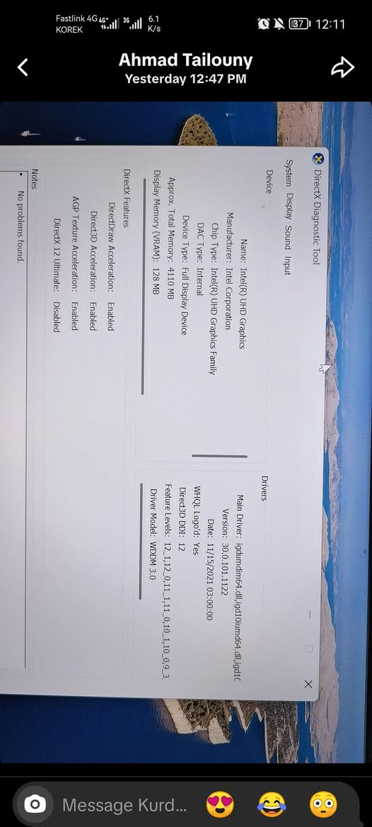 للبيع المستعجل
لابتوب لينوفو 
بصمة اصبع
لابتوب نظيف 
مواصفات core i5 جيل عاشر
رام 8 
كارت شاشة داخلي 4 جيجا
المكان اربيل
السعر 250 الف


**إذا كنت صاحب هذا الإعلان وتريد حذفه لأي سبب، رجاءا أرسل رسالة إلى الدعم الفني**