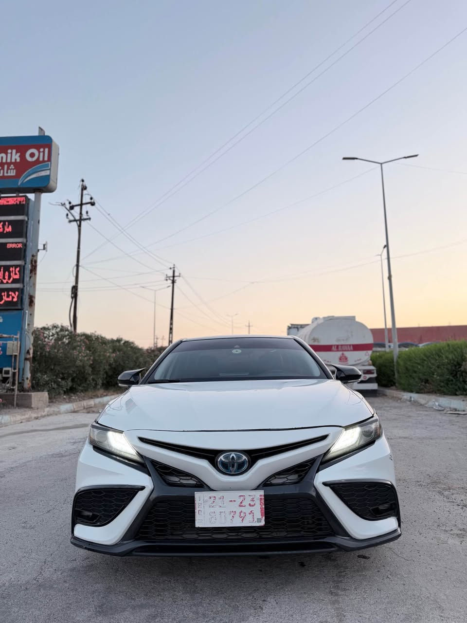 Toyota camry 2023 xle haybird 
***********
تویوتا کامری ٢٠٢٣ xle هایبرد فول فولە تەنها سیلاد نیە 
هایبردە پاتری بە شەرت ١٠٠٪ بولند جاملخ دەرکە سبوخە سەیارە رەفزی مرورە جاوەری دەبی تا رەقەم دەین خرامە هەموو شتەک بە شەرت کوشن جلد کارەبای هیتەر رادار خەتی جادا شاشەی گەورە دەژبول لید ١٢٥ هزار کیلومتر رویشتوە سخفی لسقەیە 
وەتسئاپ // *********** اكر, نينوى
