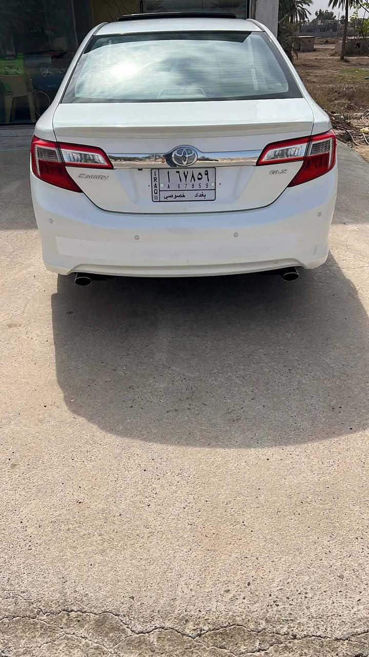 مكلف بل نشر كامري خليجي مكفوله فتحه برده خلفيه رقم بغداد سياره مال جناي موديل ٢٠١٢ مكان السياره الانبار رمادي جويبه للاستفسار رقم صاحب السيارة ***********
