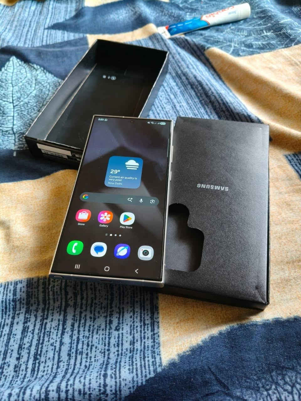 سامسونك 256G  S24 ultra
ذاكره ٢٥٦
جهاز ابو الضمان من شركة جبال
جهاز جديد و نضيف كامل ملحقاته موجوده
العنوان #كركوك


**إذا كنت صاحب هذا الإعلان وتريد حذفه لأي سبب، رجاءا أرسل رسالة إلى الدعم الفني**