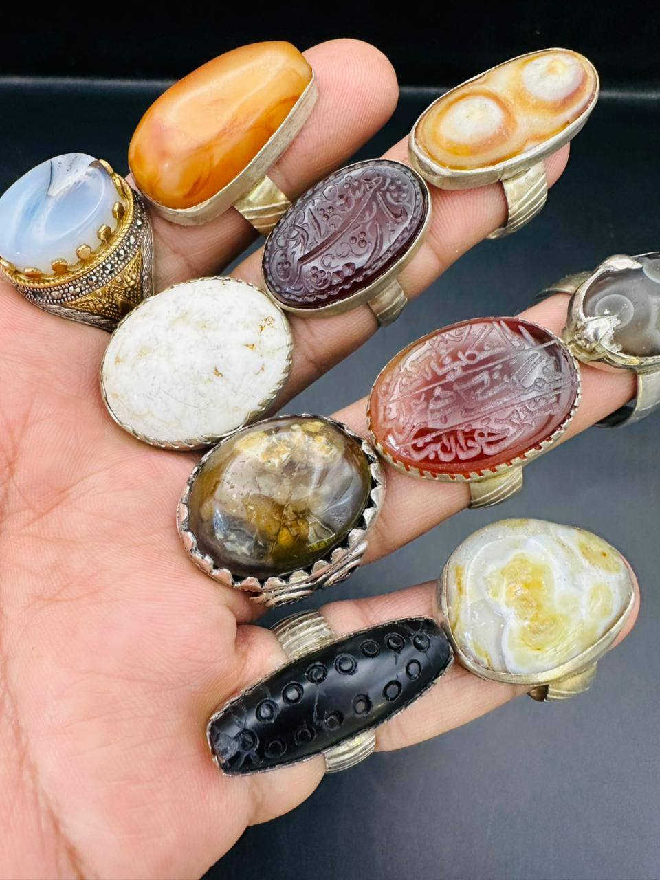 خواتم فضه 925 سعر القطعه 35 الف شرط حجر طبيعي و فضه 925 صافيه صياغة يدويه
للحجز والاستفسار مراسله الصفحة أو مراسله واتساب ***********
يوجد توصيل لجميع المحافظات
