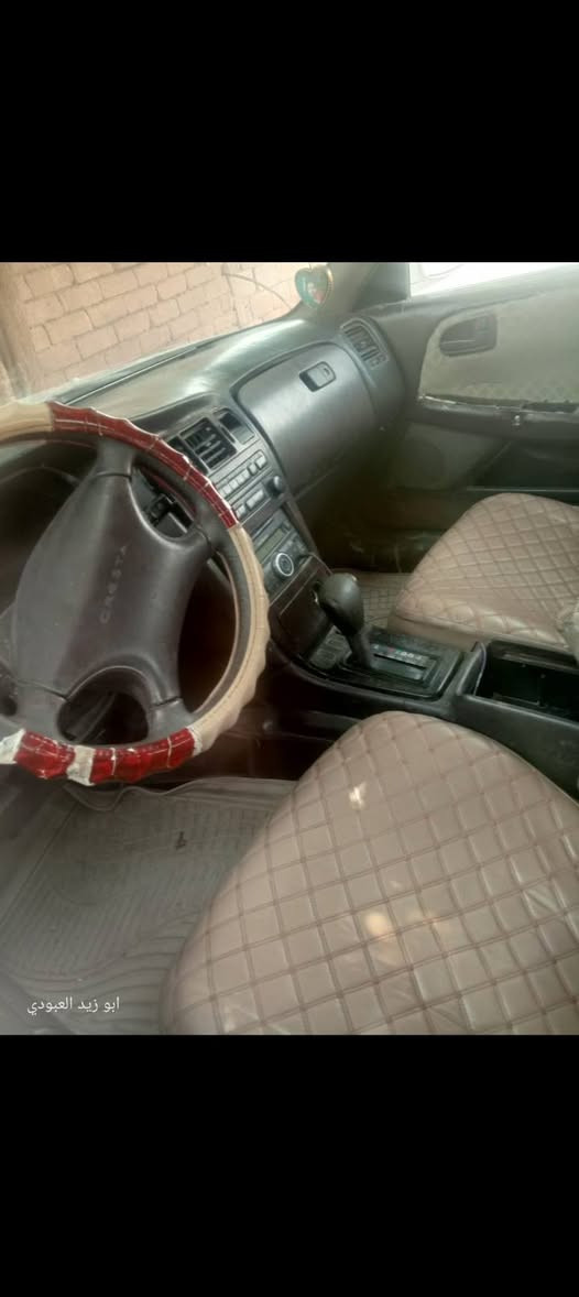 سلام عليكم كرستا موديل 1993 مكينه ثنين ونص 

لاتنقص ولاتبخر سيارة مكفوله من لكصه ونقل جثه ولكلبه

تخم تاير دواخلها كهرباياتها كلها شغاله راعيها يريد تحويل 

سيارة خير من الله تجي وتشوفها سعر خاص 

لمكان ناصريا قضاء الاصلاح
 
للستفسار /***********.  / ***********
