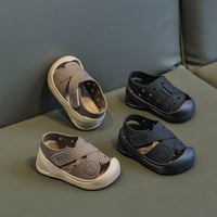 صندل أطفال • مقاسات ١٨-٢٩ • أسود بيج بني