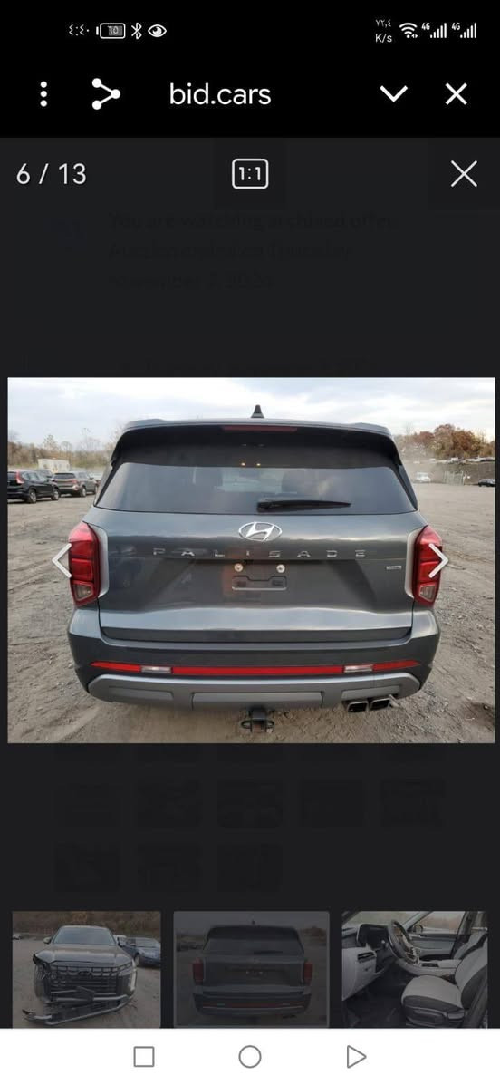 [: هونداي بلاسايد 2023مكفوله من الصبغ
فقط بارد بالجاملغ 
مواصفات عاديه تبديل دعاميه اصليه نفس الون  
7راكب
رادار تحديد مسار
توقف ذاتي
[رقم بغداد السعر 290 اوبيه مجال رقم صاحبه اني مكلف بلنشر ***********
