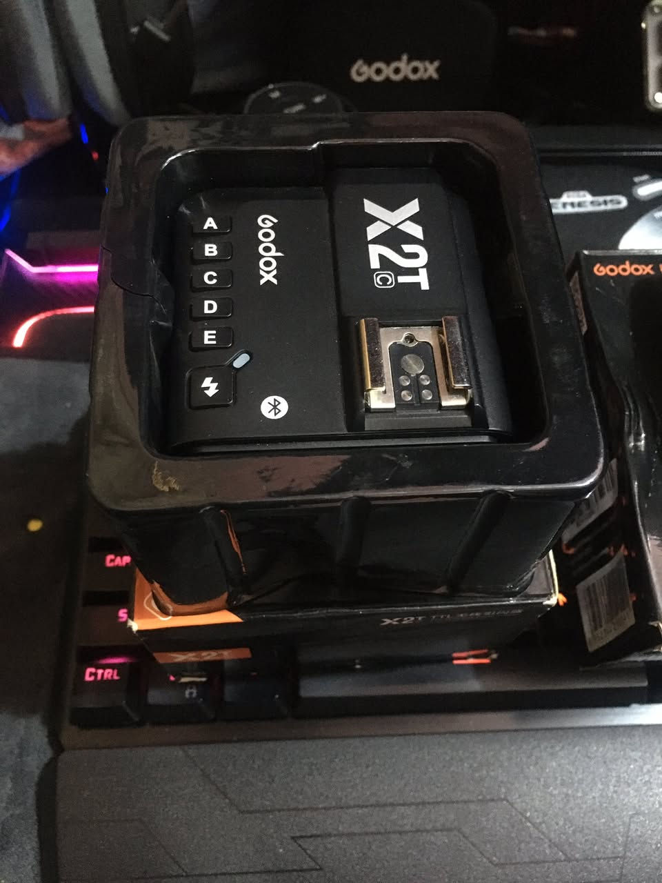 السلام عليكم تريكرات كانون جديد لوك ما مستخدم
Xpro ب50 الف 
X2Tب40 الف 
توصيل موجود


**إذا كنت صاحب هذا الإعلان وتريد حذفه لأي سبب، رجاءا أرسل رسالة إلى الدعم الفني**