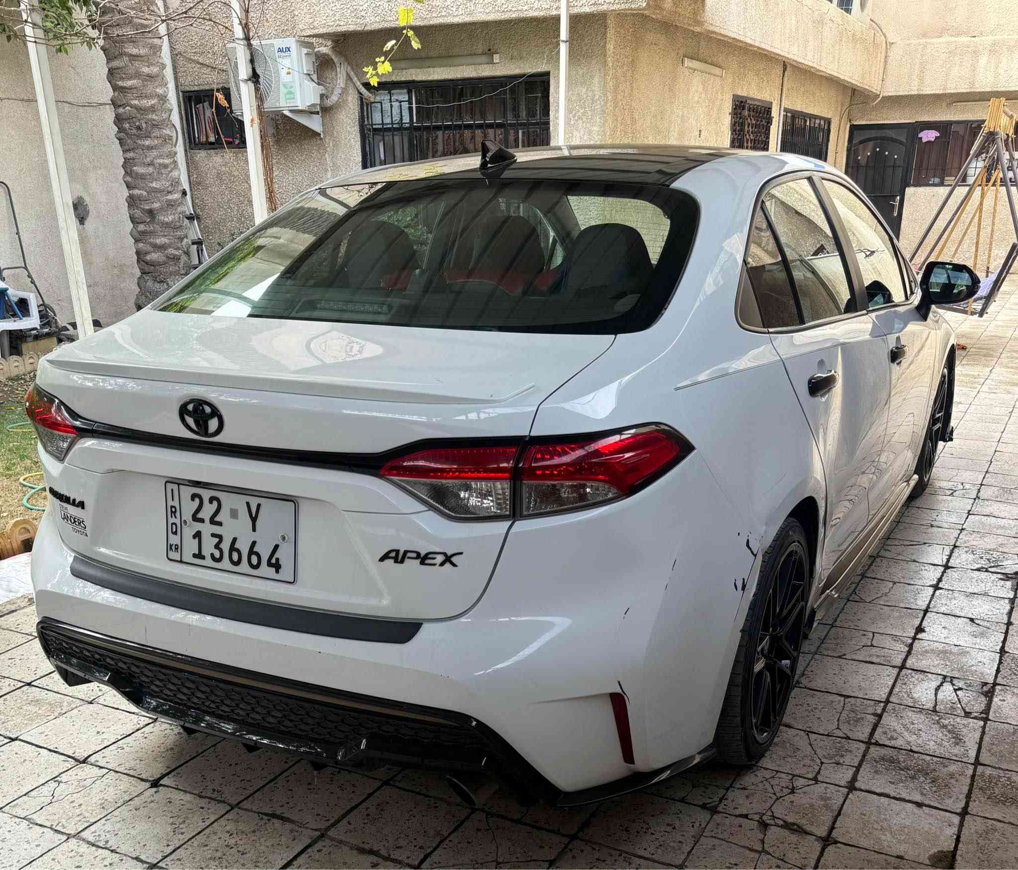 تيويتا كورلا apex 2022
بصمات ابواب ترحيب
رادار امامي
القماره تجي لون سوده من بلادي 
هاندبريك كهربائي
اوتو هولد
تحديد مسار
دشبول جلد لونين 
صبغ 3 قطع فقط  السونار  بالمنشور 
السعر 128 $ 
مكاني بغداد العامريه 
اتصال *********** بغداد, العراق
