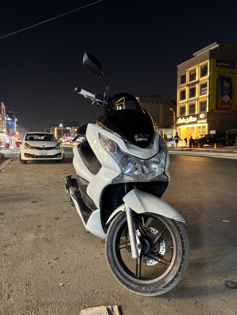 PCX جيل اول (للبيع)

مكينه 150 

مكينه مكفوله كفاله عامه من النضوح والتبخير 

كهربائيات كله شغاله حساس ازدحام 

سويجات ثنين 

دراجه ماشيه (22) 

دراجه شلعه ومعدل خير من الله 

اي استفسار اتصال ( ***********)