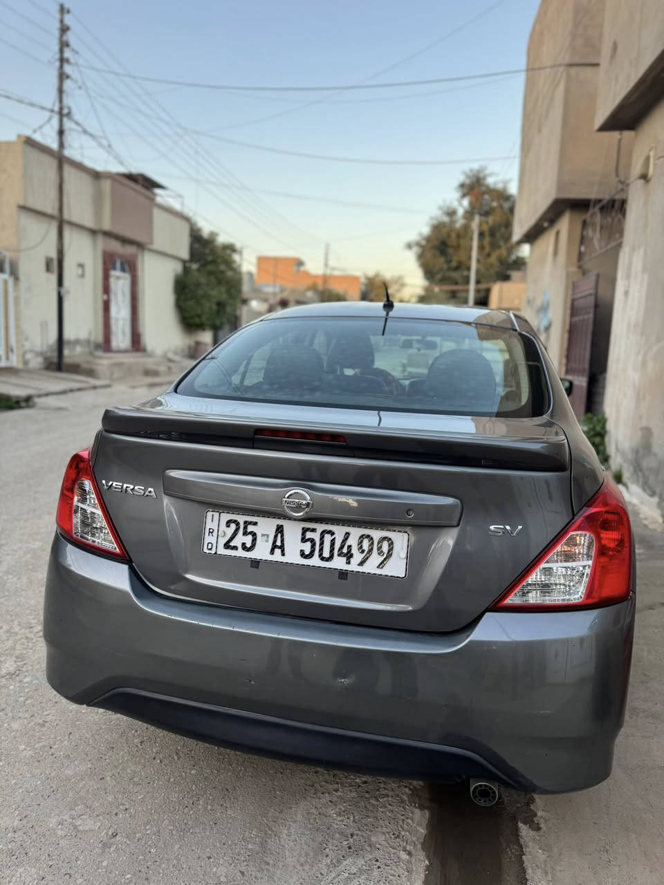 نيسان فيرسا 2018 وارد امريكي
المواصفات sv
الضرر 3 قطع كلير امريكيا
مكان السياره كركوك
السعر : 115 وبي مجال
للاستفسار: ***********
