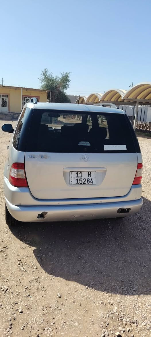 مارسدس ML320 بسمي سياره كفاله من ضربه بيه صبغ قليل تبريد فول مكيه 6 V فور ويل سياره مال جنيان مكانه نجف مراوس بدب او رئاسي جديد سعرهه ٧٥ قفل ***********
