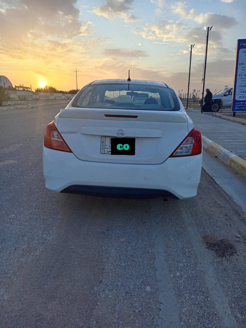 نيسان سني هندي بليته زركه مكفوله بدون حادث وبدون صبغ فقط طخات خفيفه  رقم  نجف بسمي سياره تحويل ثاني يوم  الاتصال: *********** 
ملاحظه:  غير متواجد على فيس 
السعر: 109$$
