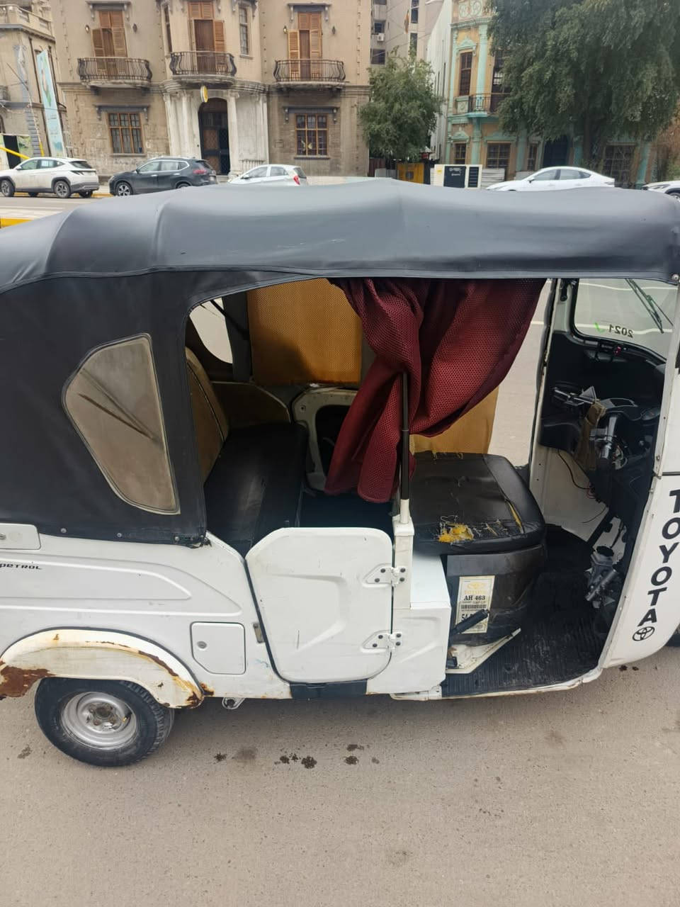 السلام عليكم تكتك للبيع مودل 2021 السعر 7500 بيه مجال المكان بغداد العلاوي رقم الهاتف ***********
