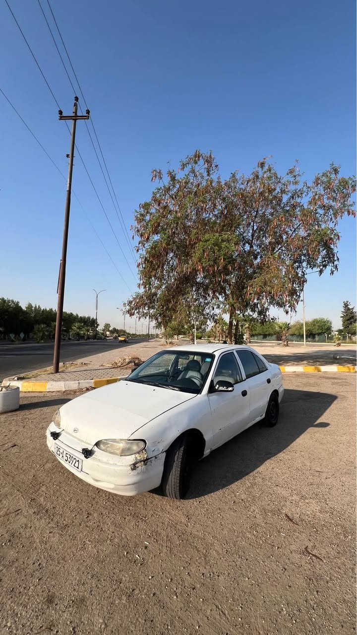 هونداي اكسنت 1994
كير محرك جديد بشرط 
تبريد منظومة كاملة جديدة ثلج بشرط
صدر امامي 70‎%‎
خلفي 100‎%‎
السيارة بيها حادث امامي ومصلح مابي شي
السيارة صبغ حزام .. سقف بدون قطرة صبغ شرط 
رقم كركوك سنوية مشروع وطني رقم دولي  ب اسمي 
كوبون بنزين 
شاشة وسماعات جديدة 
بيها نواقص بسيطه كلش السيارة 
السعر 30 ورقة ومجال بسيط كلش بيها 
هذا رقمي الشراي يخابرني *********** بيع نقد فقط كركوك, العراق
