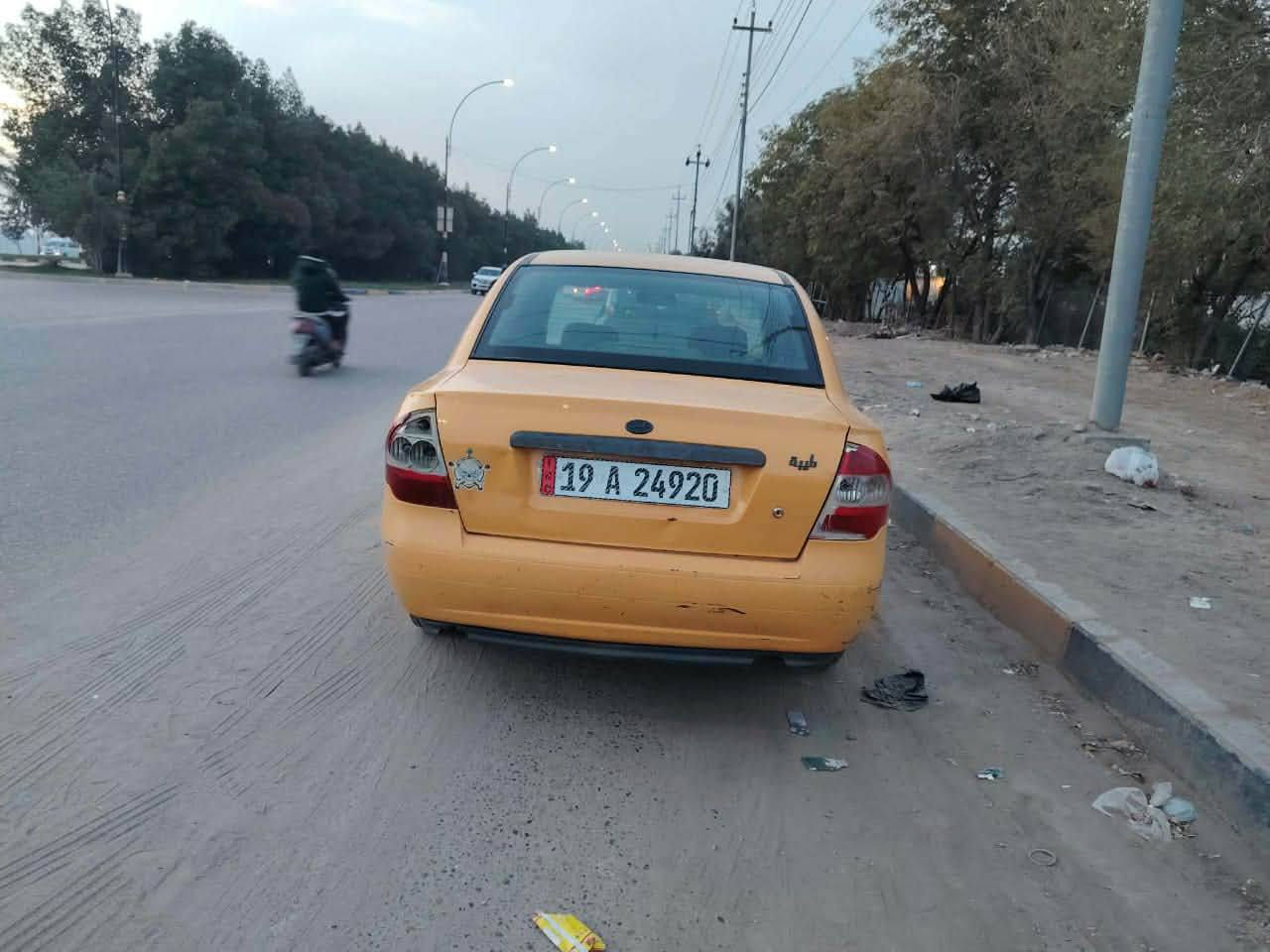 السلام عليكم طيبه للبيع موديل 16 مكينه تبخر كير نضيف سياره حلوه ونضيفه ضرباتها فخذه معمره ومبدل جملغات وبنيد رقم كربلاء نكليزي وبسمي مستعجل علبيع 32وبيها مجال مكاني كربلاء حي لعامل مامتواجد علفيس ***********
