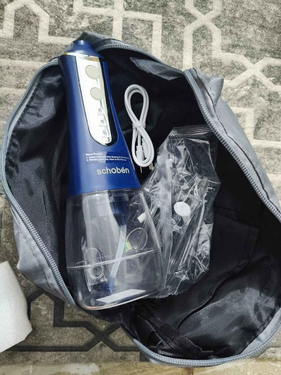 جهاز تنضيف اسنان شحن مع ملحقات لتنضيف اللسان و الاسنان واللثه 
جديد كل ملحقاته مغلفه ويا جنطته و شاحنته و كتلوك تعليمات
السعر 25 شامل التوصيل


**إذا كنت صاحب هذا الإعلان وتريد حذفه لأي سبب، رجاءا أرسل رسالة إلى الدعم الفني**