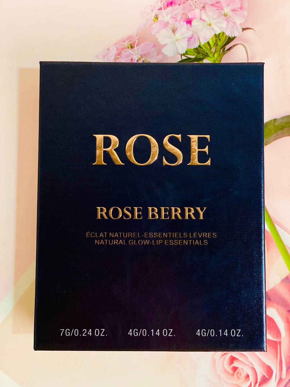 💫 طقم روز بيري - 3 قطع لجمال وترطيب شفايفك 💋
💄 لب جلوس يخطّف الأنظار
💋 ليب بالم بلمعة صحيه
💄 روج صغير يكمل إطلالتك
🌿 مكونات طبيعية ترطيب 💦 ولمعان طول اليوم لمسة أنوثة طول اليوم 🤤


**إذا كنت صاحب هذا الإعلان وتريد حذفه لأي سبب، رجاءا أرسل رسالة إلى الدعم الفني**