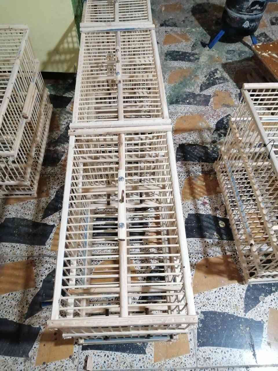 السلام عليكم اقفاص بلابل عدد 5 سعر القفص 20 وبي مجال حك الجية مكاني كركوك حي النداء 
ارتفاع 50.    نزال 35.      واجهه 60.
والي يريد حسب الطلب هم اشتغل 
*********** واتساب اتصال ماكو فقط واتساب ماسنجر هم متواجد
