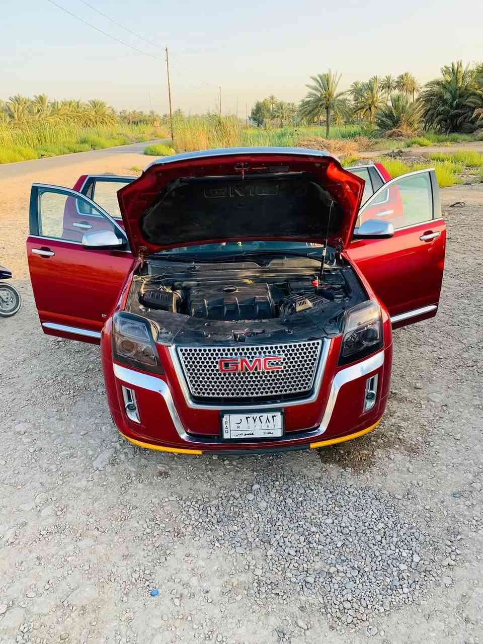 GMC تيران دينالي (موديل 2013) ❤️🔥
❤️ لون ماروني

🚗 ماشيه 200 الف كيلو

⚙️ محرك 3600 

🔑 بصمة ابواب 

بصمه تشغيل عند بعد

🪑 كشنات جلد تدفئه كشنات

📡 رادار أمامي وخلفي وجانبي

🛣️ تحديد مسار

⛔ توقف ذاتي

📱 شاشة كبيرة

📸 كامرة

👁️‍🗨️ نقطة عمياء

💡 لدّات نهاري عند التشغيل

🚀 تشغيل عن بعد

👋 نظام ترحيب

🎒 جنطة ذكية

🎛️ فول تحكمات

🔘 بجم كبس

🛠️ حادث جنطه
دفع رباعي فور ويل

✅ السيارة جديدة وجاهزة من كلشي
فتحه بالقماره
وبعد بيها مواصفات اهواذ

🖼️ صور الحادث بالمنشور

🆕سنويه مجدده لغايه 2031 رقم بغداد إنكليزي الجديد باسمي

📍 مكان تواجد السيارة: الناصريه / مراوس بجيب بزون
***********
