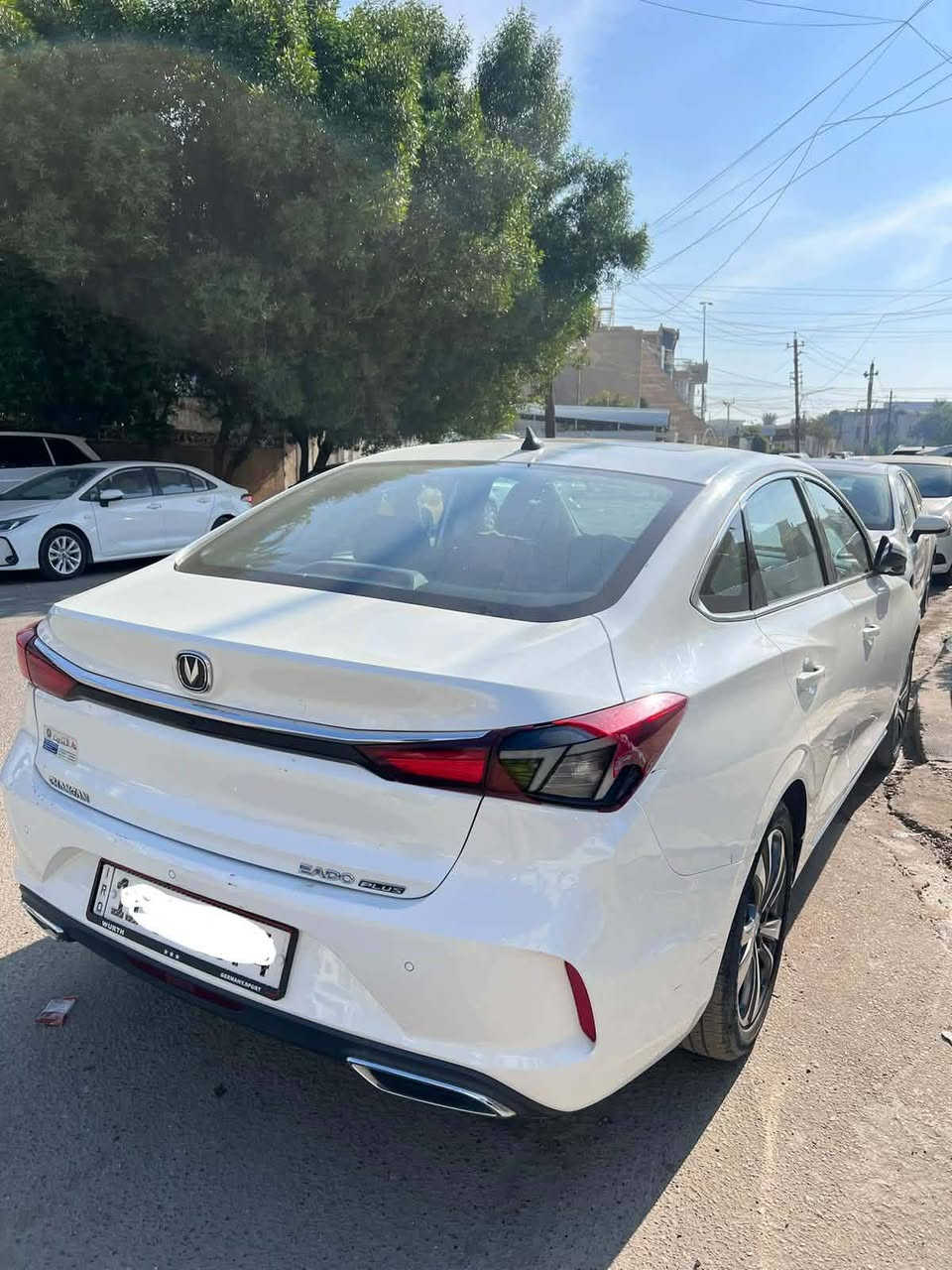 شانجان إيدو بلس 2022 – فول مواصفات 1/1

 • عداد 30 ألف كم فقط
 • محرك 1400 توربو + DCT 7
 • ضمن فترة ضمان الشركة
 • رقم بغداد حر

✨ سقف بانوراما – مقاعد جلد كهرباء + تبريد
📷 4 كاميرات 360 – رادار
⚙️ 3 وضعيات قيادة (ايكو - سبورت - نورمال)
ملاحظة السيارة بيها تبديل دعامية امامية + شخوط خفيفة بالدعامية الخلفية

السعر 19مليون
رقم صاحب السيارة ***********
مكان السيارة بغداد العامرية او الاعظمية
