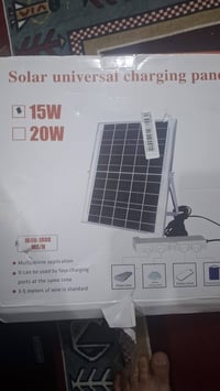 طاقة شمسية • ٤ منافذ • ضرر بسيط