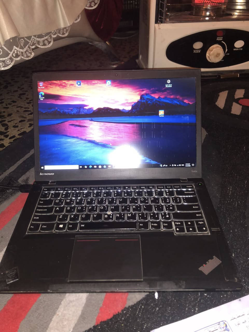 السلام عليكم عندي لابتوب لينوفا T440s دبل بطارية داخلية وخارجية core i5 الجيل4🔥ram8 هاردssd الجهاز اضائة كيبورد وبصمة الجهاز مفول وسريع كلش سعرة120 وبي مجال للتصال📞***********بي واتساب
