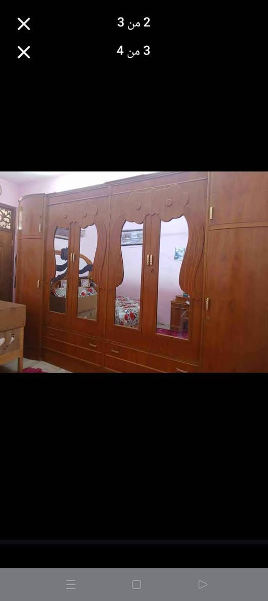 سلام عليكم 
غرفة نوم للبيع صاج تكمة للبيع 550 وبيها مجال***********
