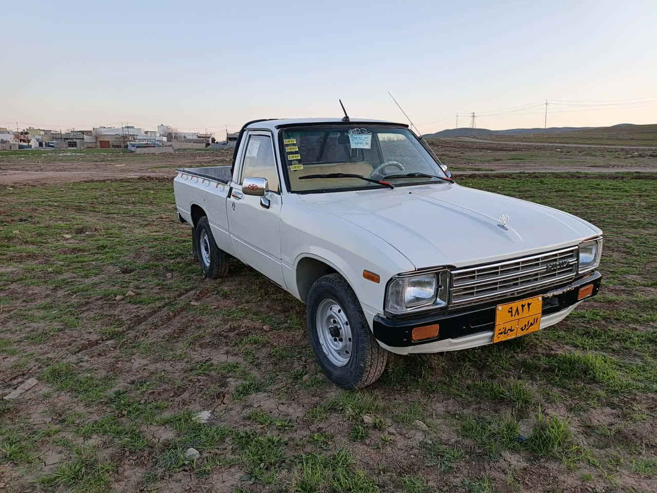 توێتاپیکاب مۆدیل1982ڕەقەم سلێمانی بەشەرتی ئەوەلیات ساحەب سەنەوی مردوە گێڕمەکینەتەقەوڕەقەبەشەرت نرخ25گەڵاوکەمێك مەجال***********
           ***********
