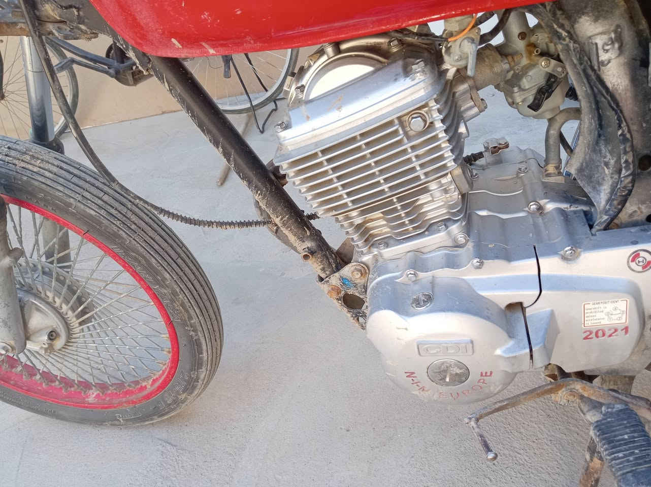 السلام عليكم دراجه نامه للبيع الشراي يجي خاص واتساب *********** مكينه نظيفه مامفتوحه
