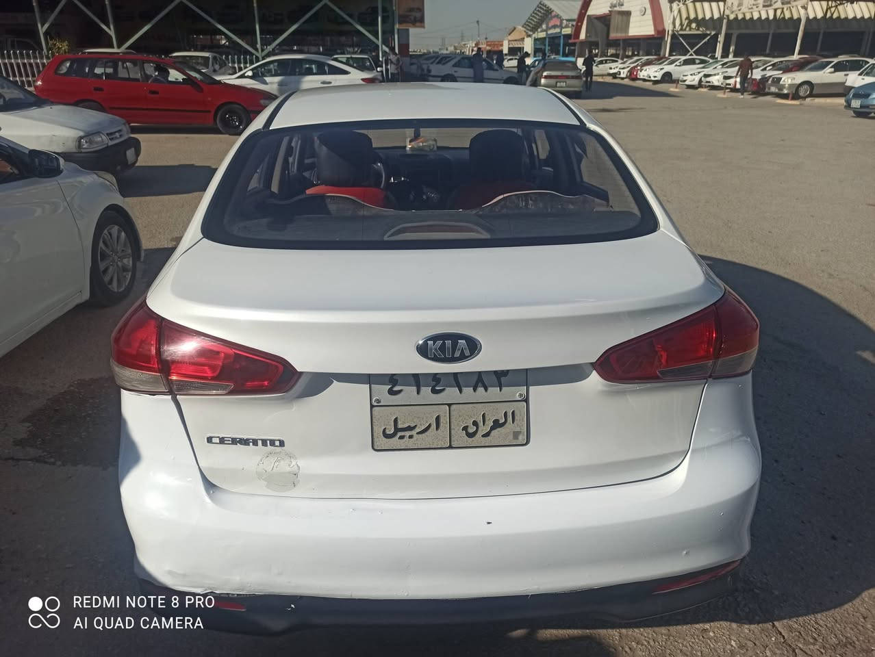 السلام عليكم سياره سيراتو موديل 2017 السعر 125 وبيه مجال قليل مكاني نجف مكلف بل النشر الاستفسار على هاذ الرقم ***********
