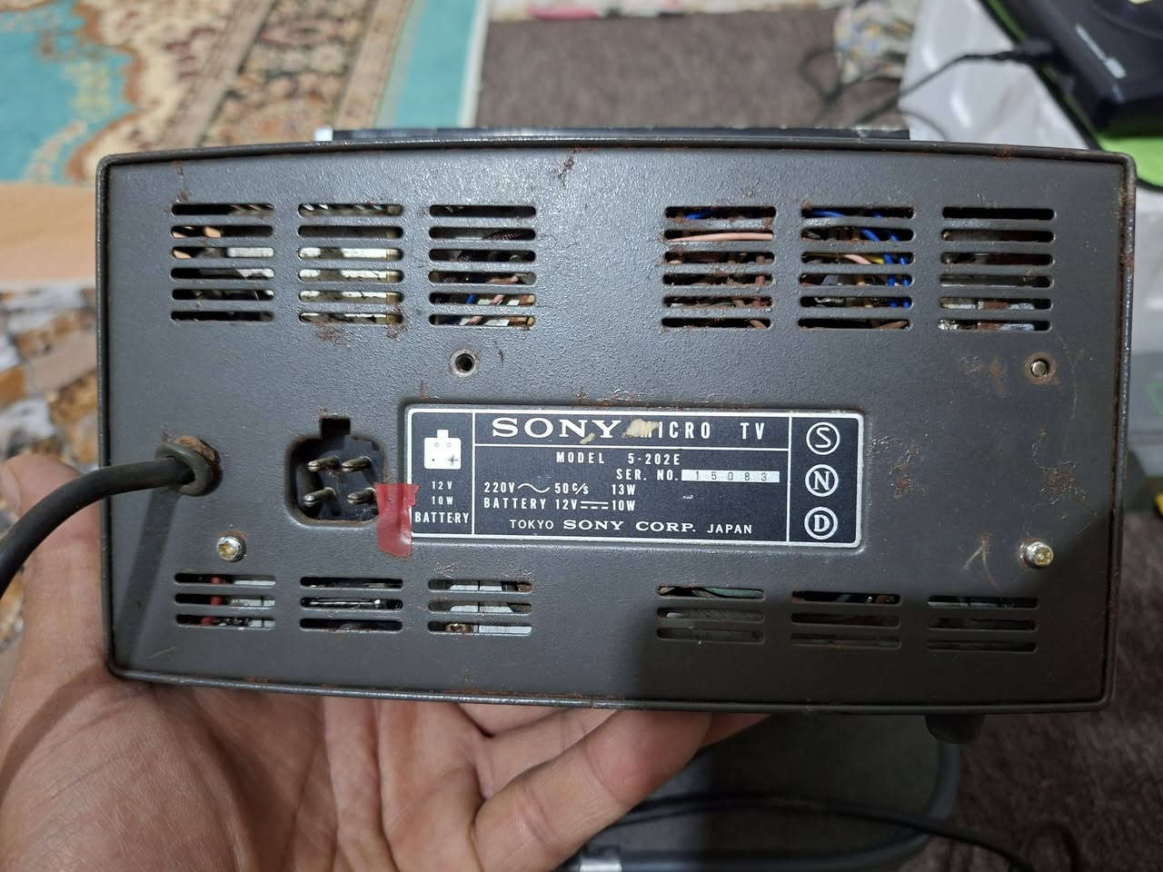 سلام عليكم
تلفزيون سوني قديم مع الحقيبة الاصلية مالتة التفاصيل كلها مذكوره بالفديو السعر 40 مكاني النجف يوجد توصيل📺🚛


**إذا كنت صاحب هذا الإعلان وتريد حذفه لأي سبب، رجاءا أرسل رسالة إلى الدعم الفني**