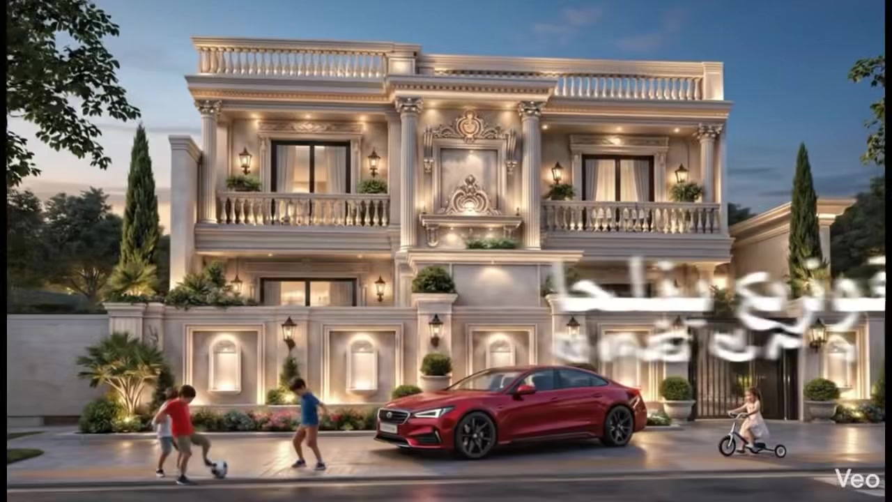 نستعرض لكم أحد مشاريعنا السكنية قيد الإنشاء: فيلا بتصميم كلاسيكي مهيب على واجهة بطول 13 مترًا
واتساب ***********
