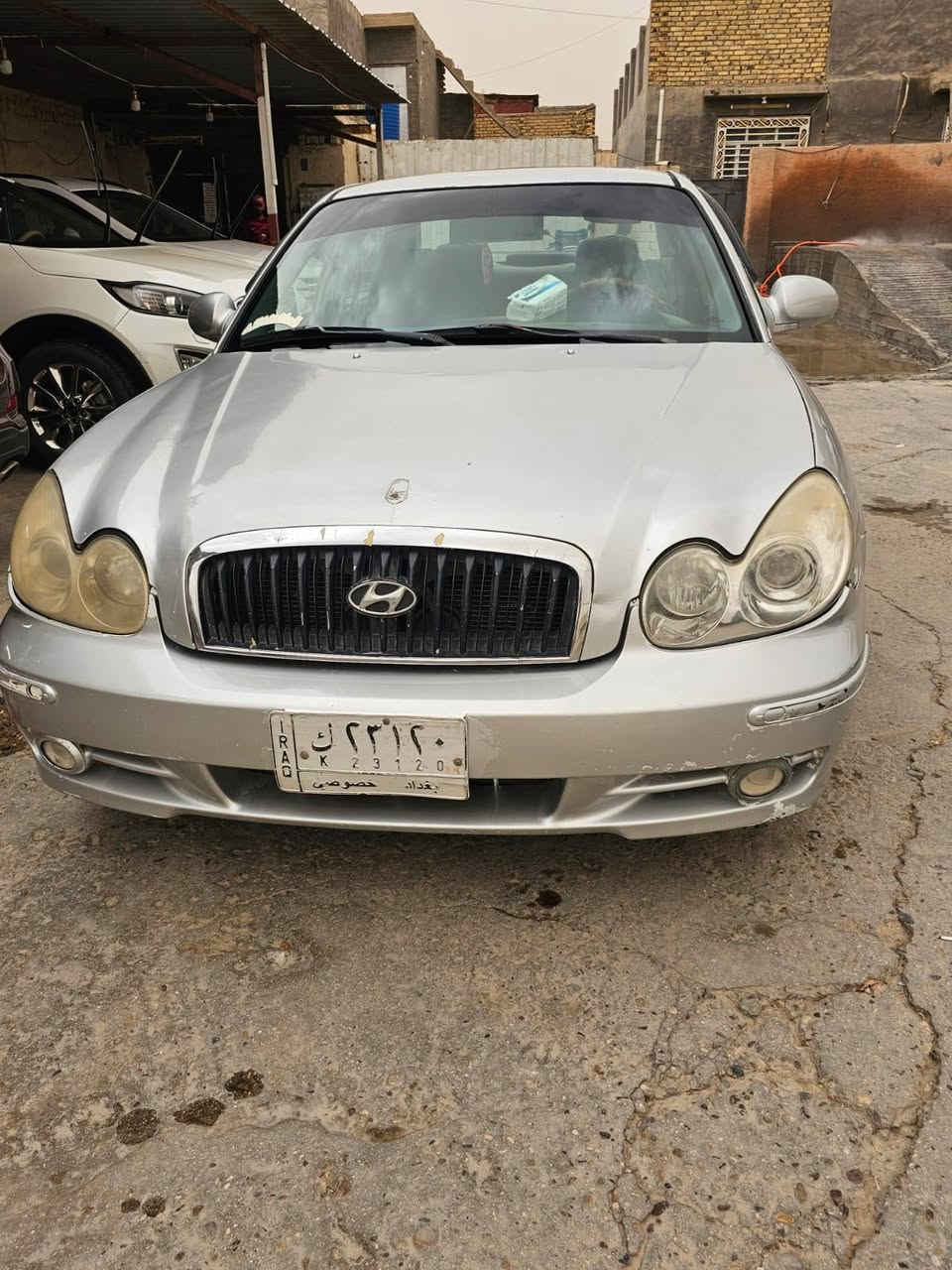 السلام عليكم سوناتا للبيع موديل 2003 مكينه وكير مكفولات حداديه زينه تبريد ثلج مكينه 6سلندر السعر 53 وبيه مجال مكاني بابل ***********
